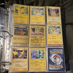 Pokemon TCG Card Lot Binder - Pikachu, Charizard, Mewtwo, Holo, Promo, Full Art - Image 3