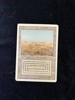 Magic the Gathering Scrubland Revised NM - Image 1