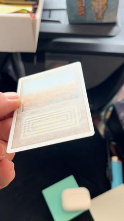 Magic the Gathering Scrubland Revised NM - Image 2