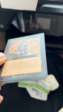 Magic the Gathering Yawgmoth's Will Urza's Saga LP German - Image 2