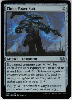 Foil Thran Power Suit 253 The Brothers' War U - Image 1