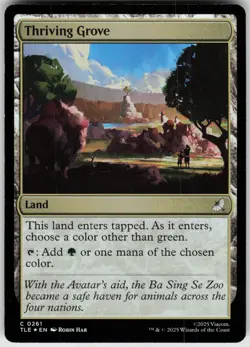 Foil Thriving Grove 261 Avatar: The Last Airbender: Eternal-Legal C - Image 1
