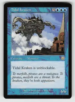 MP-01 Played Tidal Kraken 110 Mercadian Masques R - Image 1