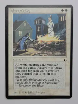MTG - Martyr's Cry - The Dark (NEVER PLAYED) - Image 1