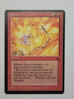 MTG - Inferno - The Dark (NEVER PLAYED) - Image 1