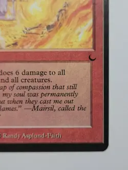 MTG - Inferno - The Dark (NEVER PLAYED) - Image 4
