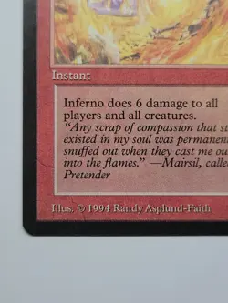 MTG - Inferno - The Dark (NEVER PLAYED) - Image 5