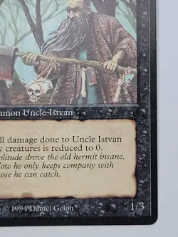 MTG - Uncle Istvan - The Dark (NEVER PLAYED) - Image 4
