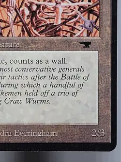 MTG - Wall of Spears - Antiquities (NEVER PLAYED) - Image 4