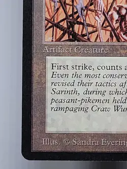 MTG - Wall of Spears - Antiquities (NEVER PLAYED) - Image 5