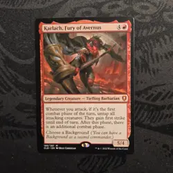 MTG Baldur's Gate- Karlach, Fury of Avernus 186 Regular - Image 1