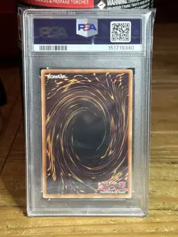 Blue-Eyes White Dragon LOB-001 Ultra Rare Unlimited PSA 9 2002 Yu-Gi-Oh! - Image 2