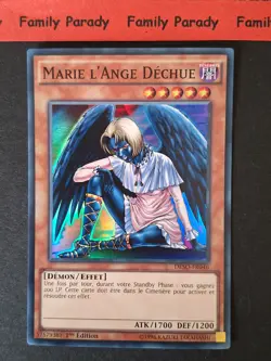 Marie l'Ange Dechue DESO-FR046 Carte Super Rare YuGiOh! 1ere Edition Francais - Image 1