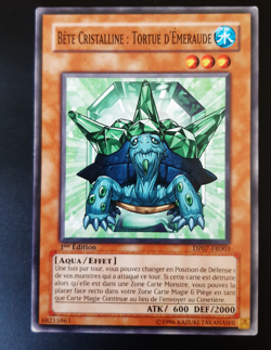 Bete Cristalline Tortue d'Emeraude DP07-FR003 Carte Yu-Gi-Oh! 1ere Edition - Image 1