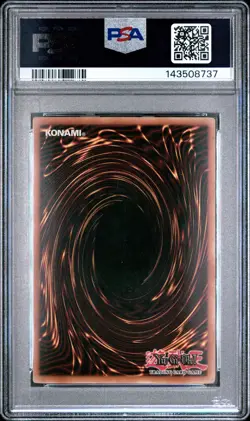 2002 YU-GI-OH! STARTER DECK: KAIBA #001 BLUE-EYES WHITE DRAGON PSA 5 - Image 2