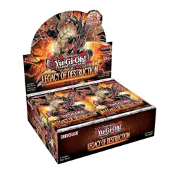 Yugioh Legacy of Destruction Booster Box 1st Edition Factory Sealed - Image 1
