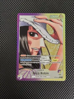 Nico Robin Leader Alt Art OP09-062 English One Piece Emperors in the New World - Image 1