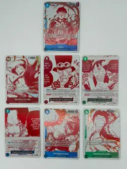 3rd Anniversary Treasure Campaign Pack One Piece TCG| English | Complete Set - Image 1