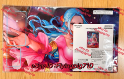 One Piece Chinese Card Game Nefertari D. Vivi Playmat & OP13-012 R Set Sealed - Image 1