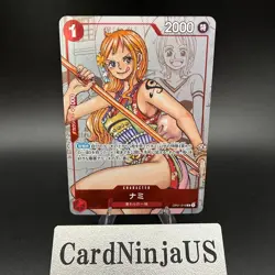 Nami 25th Edition Parallel OP01-016 R ONE PIECE Card Game Japanese - Image 1