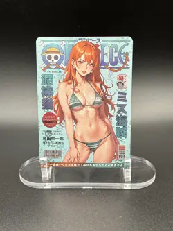 Custom One Piece: NAMI WAIFU CARD - Image 1