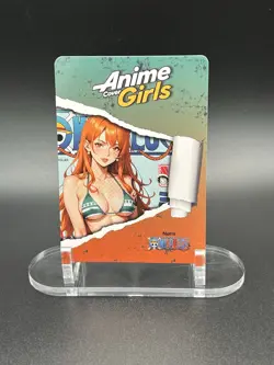 Custom One Piece: NAMI WAIFU CARD - Image 2