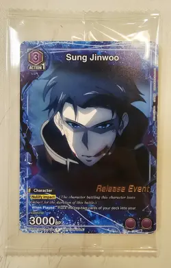 Sung Jinwoo Solo Leveling Release Event Union Arena 016 NM - Image 1