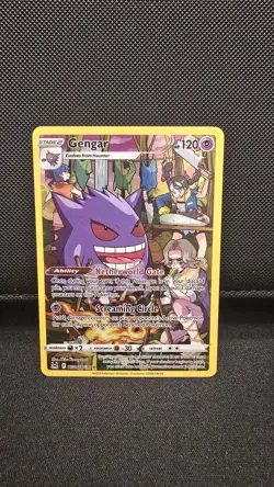 Gengar Trainer Gallery Full Art Lost Origin TG06/TG30 Pokemon Card TCG NM - Image 1