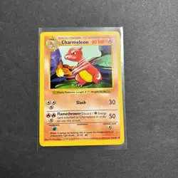 Pokemon TCG Charmeleon Base Set, Shadowless, Uncommon Card 24/102 MP Condition - Image 1