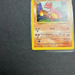Pokemon TCG Charmeleon Base Set, Shadowless, Uncommon Card 24/102 MP Condition - Image 4