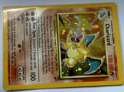 Pokemon TCG Charizard 2nd Edition Holographic Card - Image 5