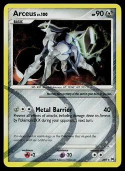 Pokemon Card - Arceus 2009 Arceus AR9 Holo Rare - Image 1
