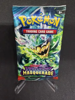 Pokemon Scarlet & Violet Twilight Masquerade Booster Pack SEALED 10 Cards SV06 - Image 1