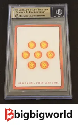 Zamasu E02-02 Energy Marker Promo Prize Gold Dragon Ball Fusion World Card BGS10 - Image 2