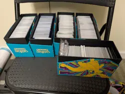 Bulk Pokemon Cards 1000+ Count With Charizard Tins & Lunchbox - Image 3