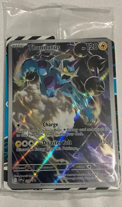 Thundurus Black Bolt Promo SVP 209 Pokemon Card Sealed - Image 1