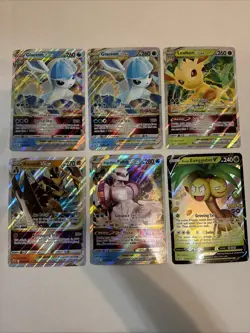 Pokemon TCG *JUMBO* 6x Card Lot - Image 1
