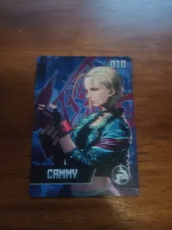 CAMMY #10 - Nintendo Amiibo - Collectible Card Street Fighter 6 NM/Mint 🌟 New - Image 1