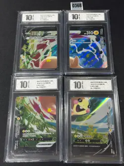 Pokemon S-Chinese Cards Morpeko V-UNION SR CSEC-005,006,007 ,008Grade 10 - Image 1