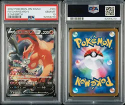 Charizard V 103/100 S9 SR Star Birth Japanese Pokemon Card PSA 10 Gem Mint 2022 - Image 3