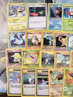Vintage & Modern Pokemon Card Lot Holo And Nonholo, Mew, Magikarp XY143, WOTC - Image 3