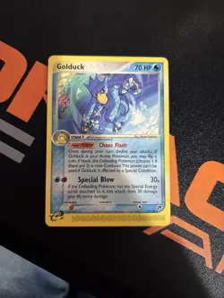 Golduck - 17/100 - Pokemon Ex Sandstorm Card NM-VLP - Image 1