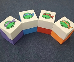 Super Shredder deck box - holds 100 sleeved cards - TMNT Magic mtg Ninja Turtles - Image 2