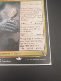 Magic The Gathering MTG FIGHTER CLASS Forgotten Realms Lightly Played - Image 5