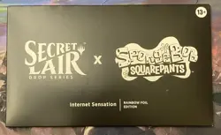 SpongeBob SquarePants MTG Secret Lair Rainbow Foil Bundle + Promo SEALED NEW - Image 2