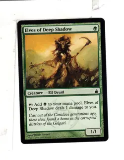 MTG SkeenAB Elves of Deep Shadow from RAV. NM. - Image 1