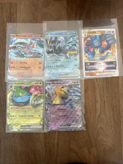 5 Jumbo Pokemon Cards Oversized Lot Great Gift Display Set Collection J4 - Image 1