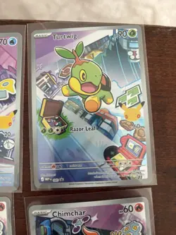 Pokemon 30th Anniversary First Partner Illustration Rare Lot Of 9! NEAR MINT - Image 4