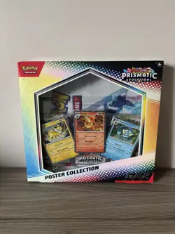 Prismatic Evolutions Poster Collection Box New & Sealed Pokemon TCG - Image 1
