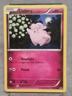 CLEFAIRY 69/111 2014 Non-Holo Pokemon XY Furious Fists TCG - Image 1